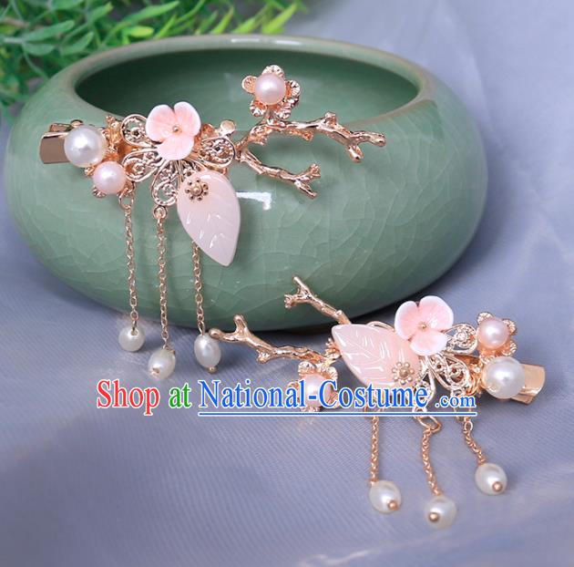 Traditional Chinese Hanfu Hair Claws Hairpins Handmade Ancient Princess Hair Accessories for Women