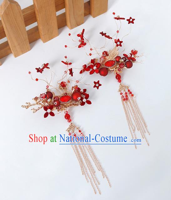 Traditional Chinese Hanfu Hair Claws Handmade Ancient Princess Hair Accessories for Women