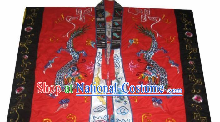 Chinese National Quanzhen Taoist Frock Embroidered Dragon Cassock Traditional Taoism Rites Costume for Men