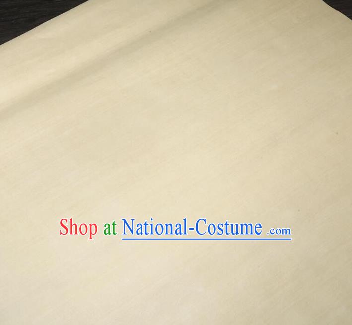 Traditional Chinese Calligraphy Light Yellow Art Paper Handmade The Four Treasures of Study Writing Xuan Paper