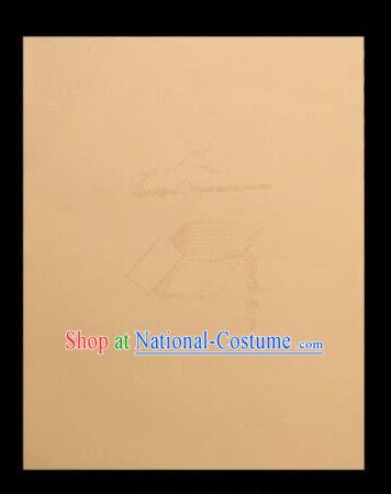 Traditional Chinese Ginger Xuan Paper Handmade The Four Treasures of Study Writing Art Paper