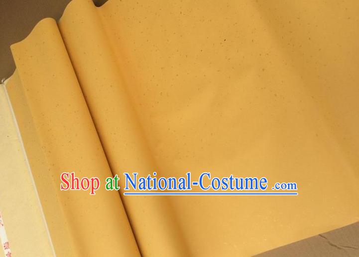 Chinese Traditional Calligraphy Yellow Xuan Paper Handmade The Four Treasures of Study Writing Art Paper