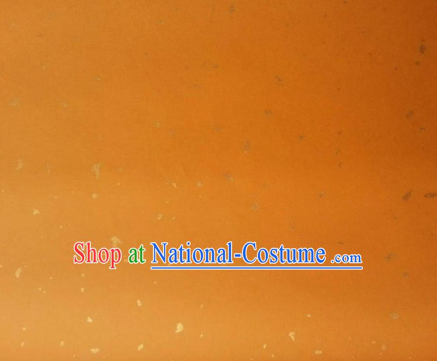 Chinese Traditional Calligraphy Orange Xuan Paper Handmade The Four Treasures of Study Writing Art Paper