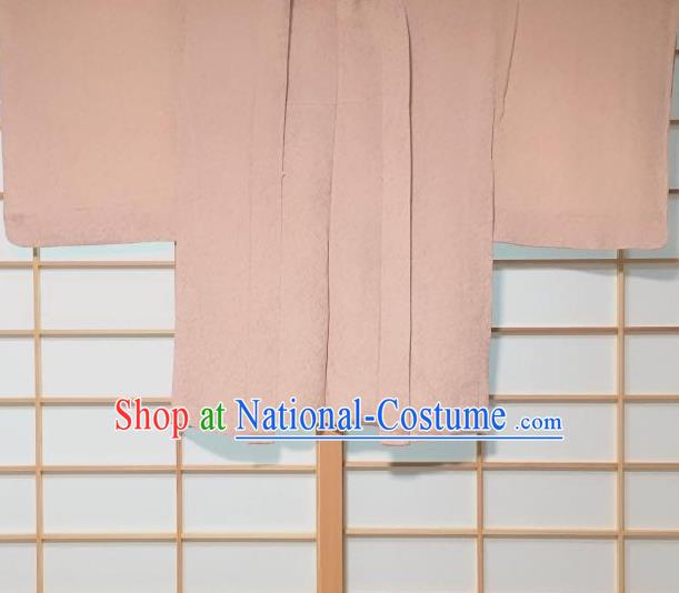 Japanese Traditional Printing Pink Haori Jacket Japan Kimono Overwear Costume for Men