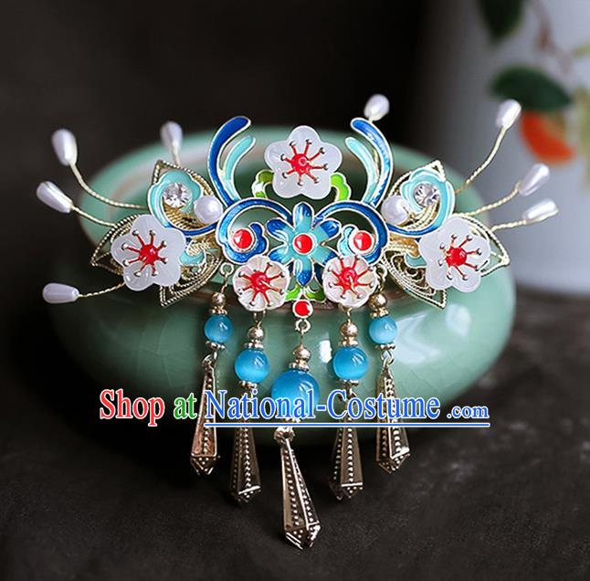 Chinese Traditional Hanfu Tassel Hair Claws Ancient Hair Accessories for Women