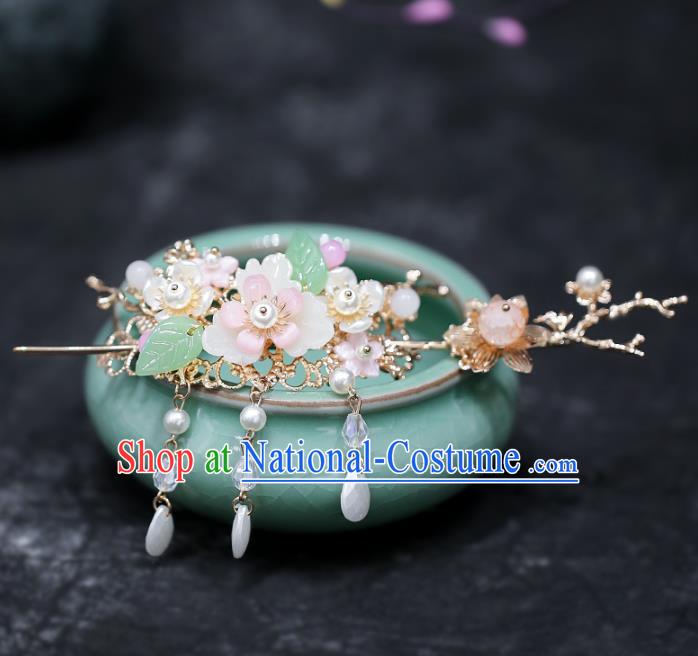 Chinese Traditional Hanfu Hair Crown and Hairpin Ancient Hair Accessories for Women