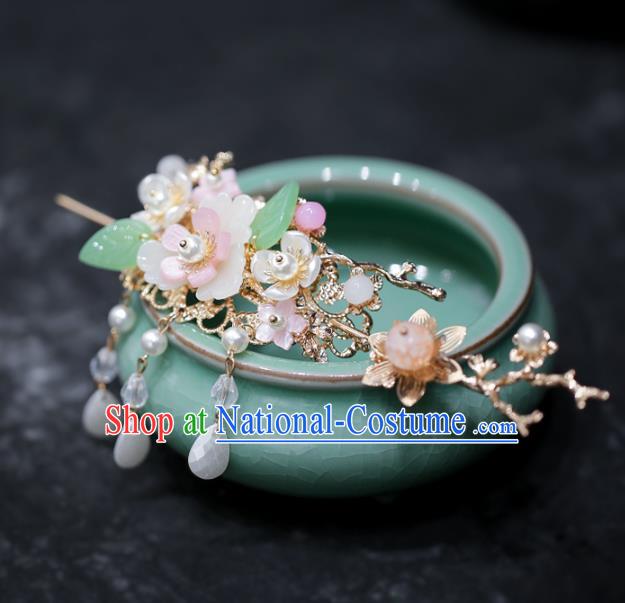 Chinese Traditional Hanfu Hair Crown and Hairpin Ancient Hair Accessories for Women