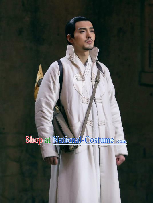 Historical Drama Chinese Ancient Taoist WuXin The Monster Killer Chu Chenzi Costume for Men