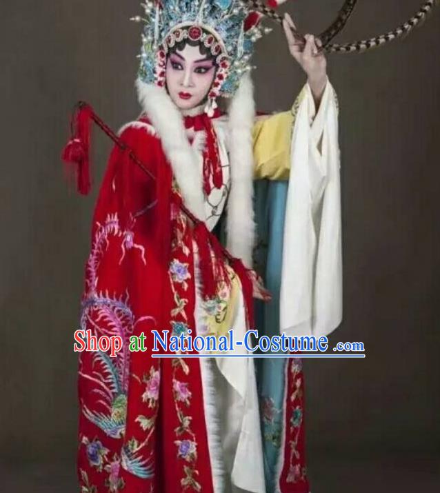 Chinese Peking Opera Hua Tan Dress Costumes the Royal Consort of Tang Apparel Diva Concubine Yang Garment and Headdress