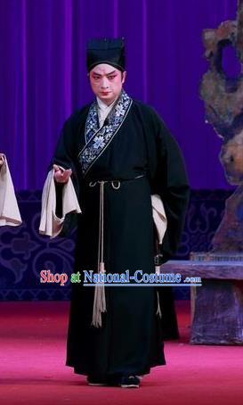 Remember Back to the Cup Chinese Ping Opera Young Man Costumes and Headwear Pingju Opera Niche Xiaosheng Apparels Clothing