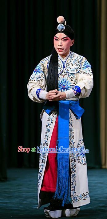 Love in the Wardrobe Chinese Peking Opera Young Male Garment Costumes and Headwear Beijing Opera Xiaosheng Li Yinnan Apparels Clothing