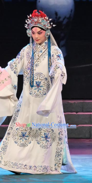 Chun Gui Meng Chinese Peking Opera Wusheng Garment Costumes and Headwear Beijing Opera Martial Male Wang Hui Apparels Clothing