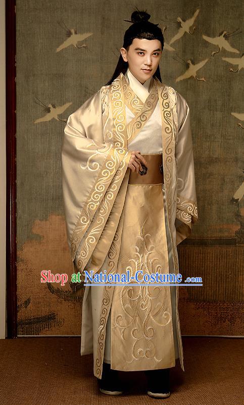 Chinese Traditional Ming Dynasty Nobility Childe Hanfu Clothing Ancient Drama Swordsman Garment Royal Prince Historical Costumes