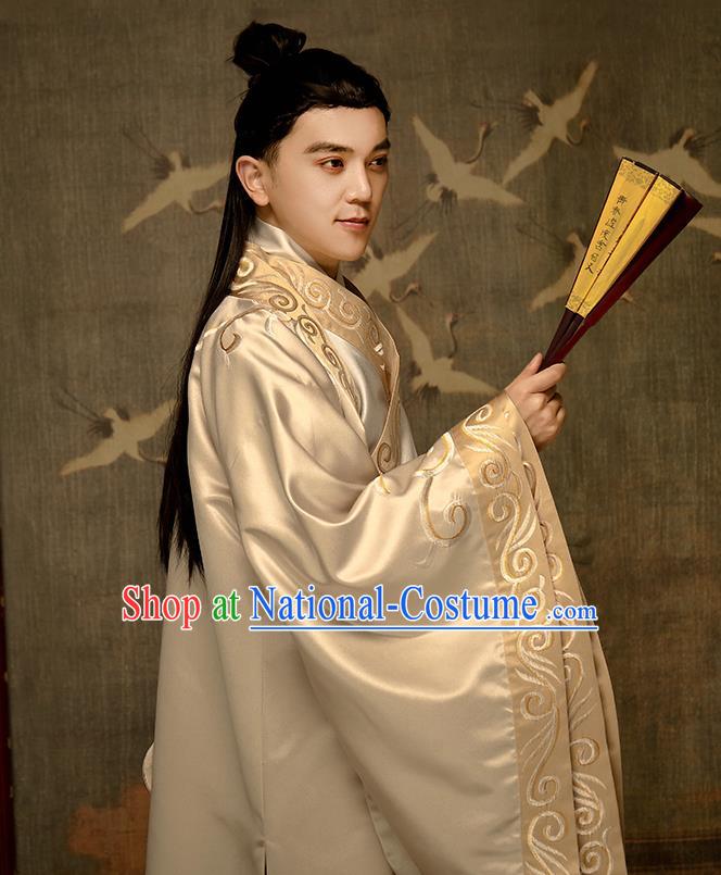 Chinese Traditional Ming Dynasty Nobility Childe Hanfu Clothing Ancient Drama Swordsman Garment Royal Prince Historical Costumes