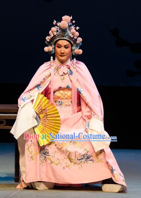 Yuan Yang Sword Chinese Guangdong Opera Niche Apparels Costumes and Headpieces Traditional Cantonese Opera Young Male Garment Childe Li Zhijian Clothing