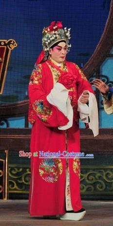 Fan Lihua Return Tang Chinese Guangdong Opera Bridegroom Xue Dingshan Apparels Costumes and Headwear Traditional Cantonese Opera Martial Male Garment Young General Clothing