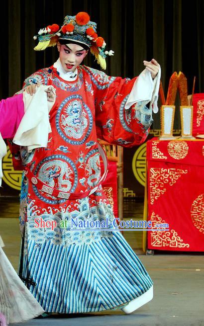 Chinese Sichuan Opera Governor Li Baotong Apparels Costumes and Headpieces Peking Opera Highlights Official Garment Young Male Clothing