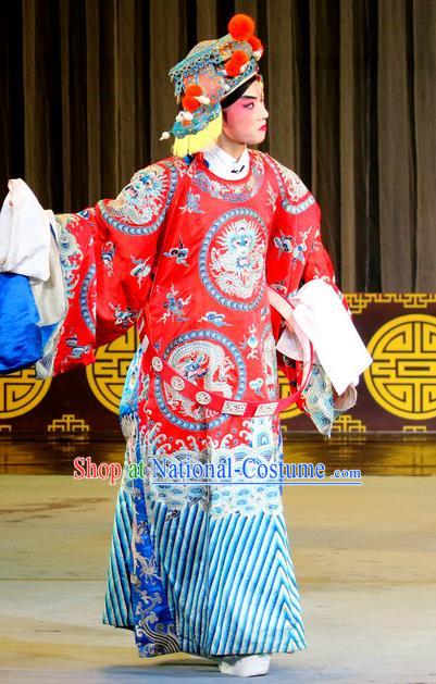 Chinese Sichuan Opera Governor Li Baotong Apparels Costumes and Headpieces Peking Opera Highlights Official Garment Young Male Clothing