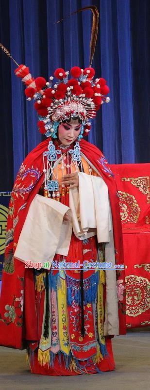 Chinese Sichuan Highlights Opera Hua Tan Chen Xingyuan Garment Costumes and Headdress Chong Tai Bie Traditional Peking Opera Actress Dress Princess Apparels