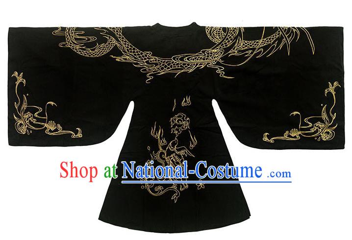 Chinese Ancient Crown Prince Hanfu Garment Traditional Song Dynasty Swordsman Costumes Embroidered Robe and Underwear for Men