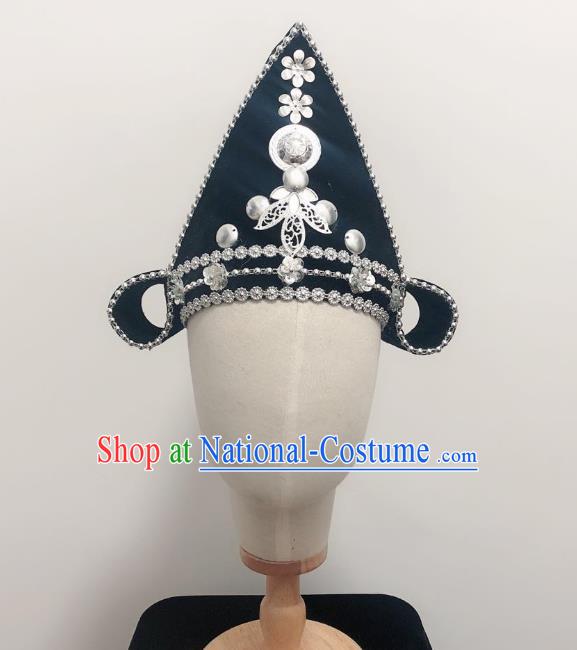 China Traditional Ethnic Stage Performance Headwear Folk Dance Headwear