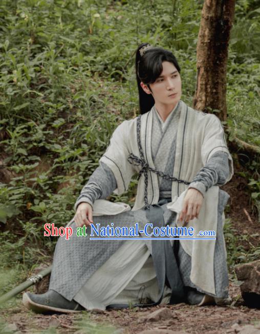 Chinese Drama The Long Ballad Situ Langlang Clothing Ancient Swordsman Garment Costumes Traditional Hanfu Apparels