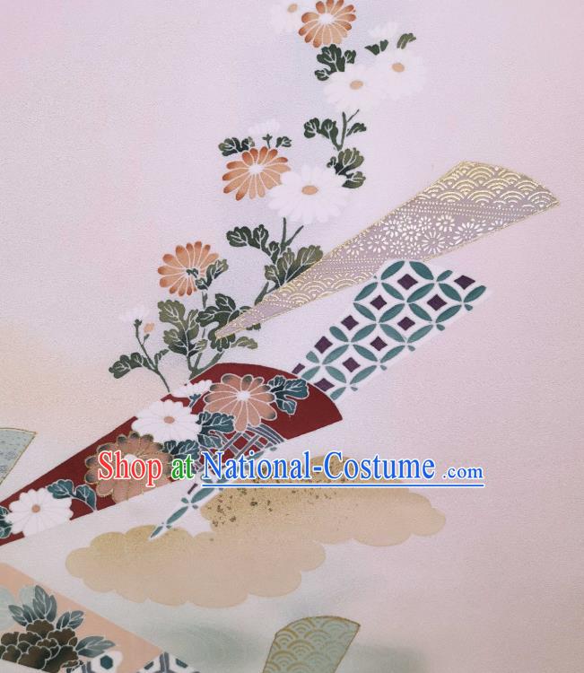 Traditional Japanese Yukata Belt Damask Asian Brocade Tapestry Japan Classical Kimono Silk Fabric