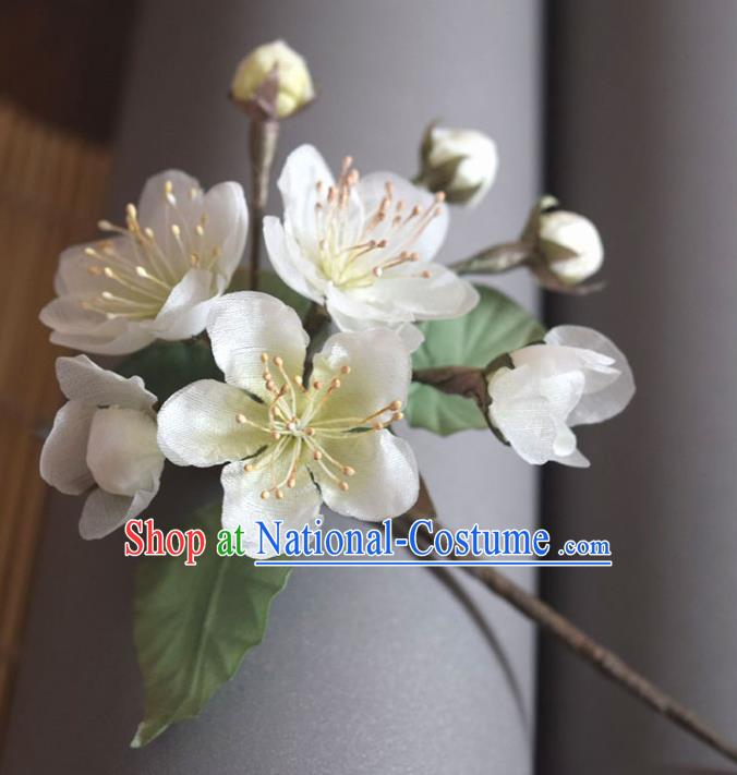 Chinese Traditional Song Dynasty Hair Stick Handmade Ancient Princess Pear Blossom Hairpin