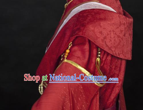 Chinese Cosplay Crown Prince Xie Lian Wedding Clothing Traditional Heaven Official Blessing Apparels Ancient Swordsman Garment Costumes