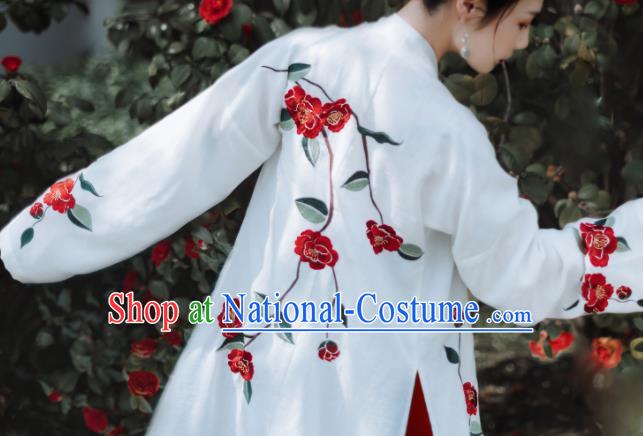 China Song Dynasty Young Woman Hanfu Dress Attires Ancient Beauty Garment Costumes Traditional Civilian Female Historical Clothing