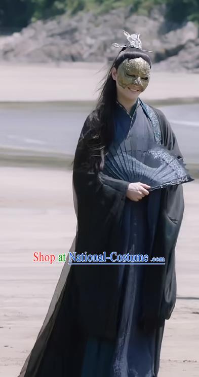 Chinese Traditional Wuxia Hero Garment Costumes TV Series Love and Redemption Dress Ancient Swordsman Clothing