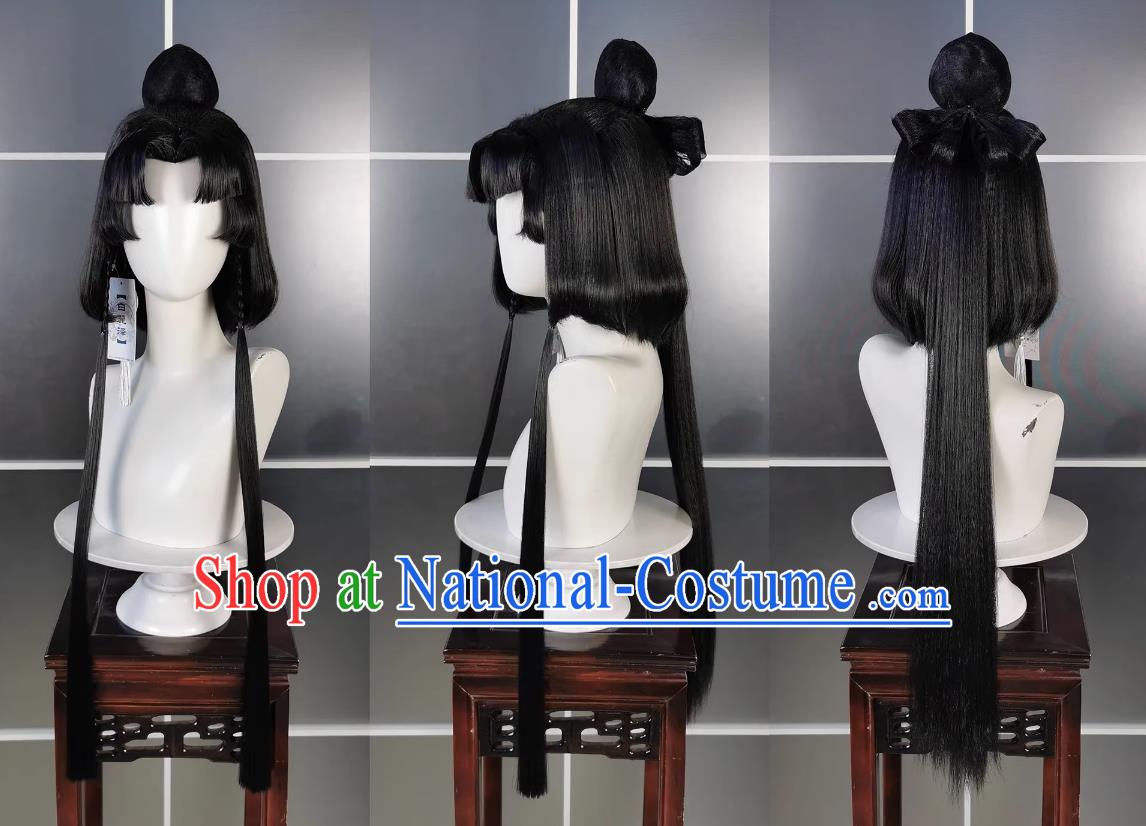 Qixiu Lolita Chooses Fang Xiuluo Wig and Headdress Jianwang 3 Jiansan Cosplay Headpiece