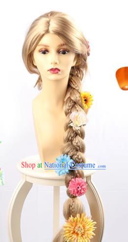 Princess Super Long Braid Anime Cosplay Wig