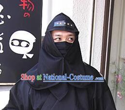 Handmade Ninja Hat Japanese Warrior Headwear Japan Samurai Headdress