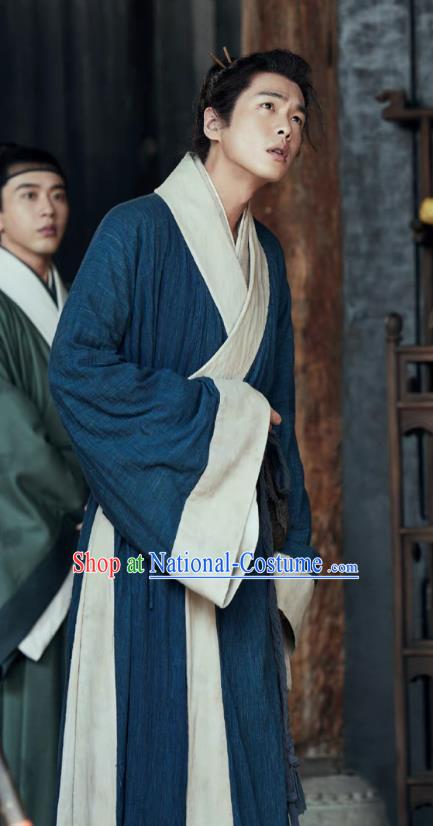 Under The Microscope Arithmetic Genius Shuai Jiamo Clothing China Ancient Young Male Costume Traditional Ming Dynasty Civilian Clothing