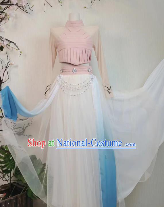 Group Dance Women Costumes Dance Stage National Costumes