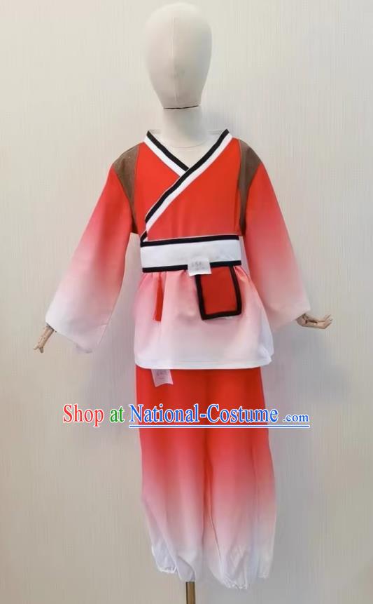 Taoli Cup Hit Soil Song And Dance Children Children Performance Performance National Costume Stage Costume