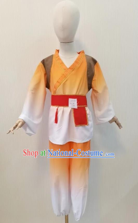 Taoli Cup Hit Soil Song And Dance Children Children Performance Performance National Costume Stage Costume