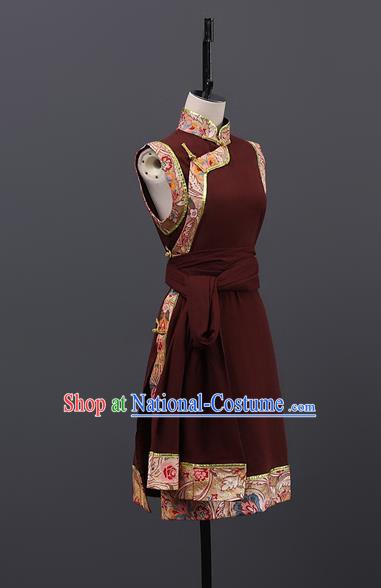 Dance Tibetan Dance Custom Costumes National Costumes Female Art Test Practice Clothes Dance Costumes