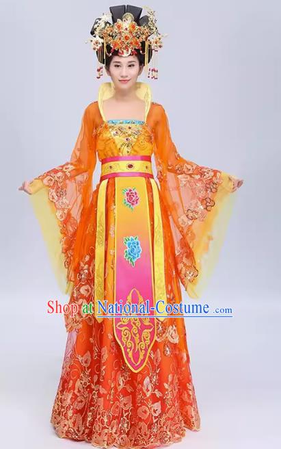 Performance Costume Female Fairy Yang Guifei Ancient Costume Female Han Costume Dance Costume