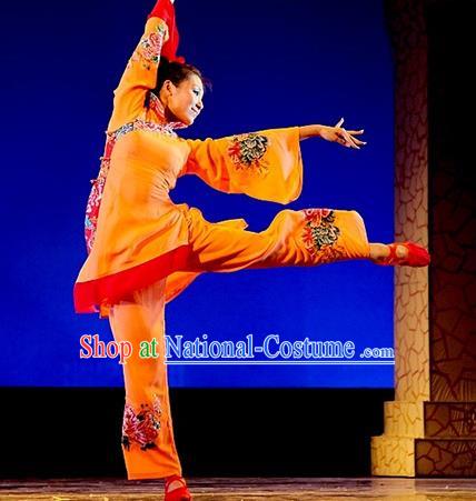 China Classical Dance Clothing Taoli Cup Dance Competition Outfit Woman Solo Stage Performance Costume